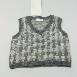 Il Gufo**Gray Knit Vest**3 mo. $126